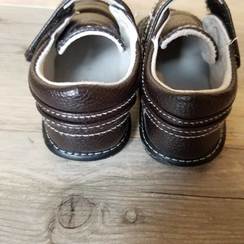 Jack and Lily My Shoes Leather Toddler Shoes